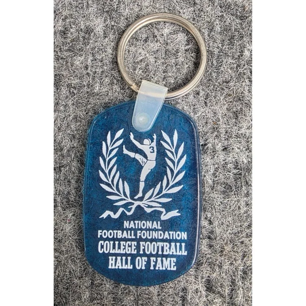 National Football Foundation College Football Hall Of Fame Keychain